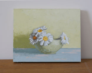 Bowl of Daisies by Nicole Lamothe |  Context View of Artwork 