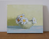 Original art for sale at UGallery.com | Bowl of Daisies by Nicole Lamothe | $350 | oil painting | 8' h x 10' w | thumbnail 3