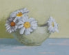 Original art for sale at UGallery.com | Bowl of Daisies by Nicole Lamothe | $350 | oil painting | 8' h x 10' w | thumbnail 4
