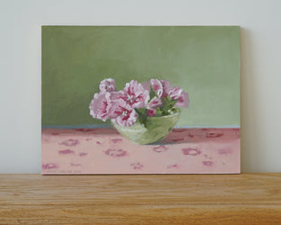 Green and Pink by Nicole Lamothe |  Context View of Artwork 