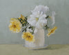 Original art for sale at UGallery.com | Spring Petunias by Nicole Lamothe | $500 | oil painting | 10' h x 10' w | thumbnail 4