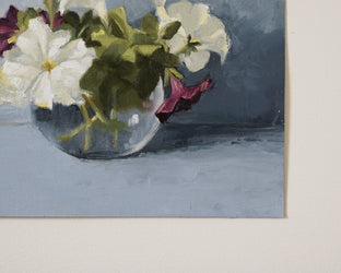 Spring Petunias II by Nicole Lamothe |  Side View of Artwork 