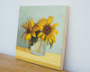 Original art for sale at UGallery.com | Surrounded in Sunshine by Nicole Lamothe | $500 | oil painting | 10' h x 10' w | thumbnail 2