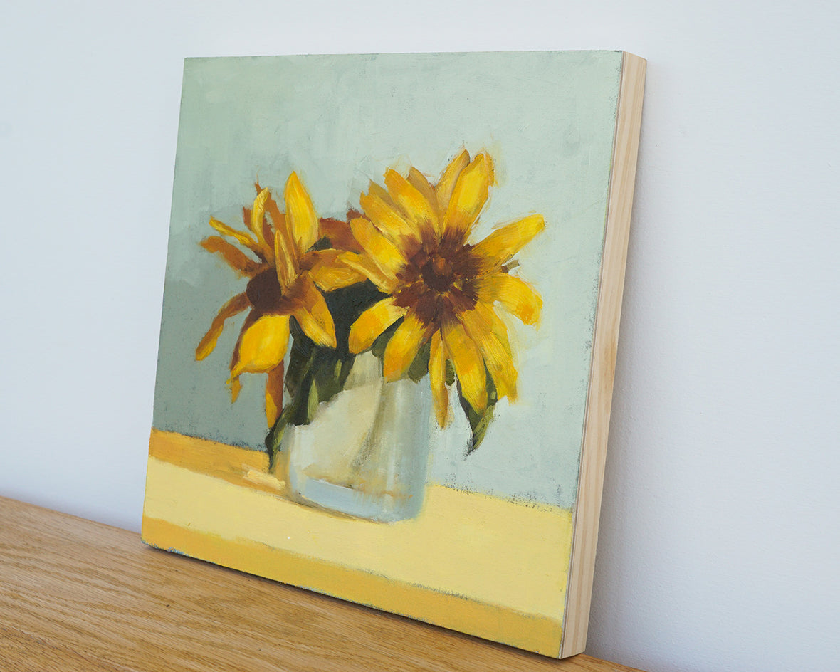 Surrounded in Sunshine by Nicole Lamothe |  Side View of Artwork 