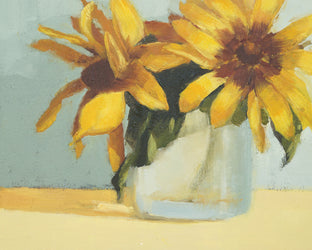 Original art for sale at UGallery.com | Surrounded in Sunshine by Nicole Lamothe | $500 | oil painting | 10' h x 10' w | photo 4