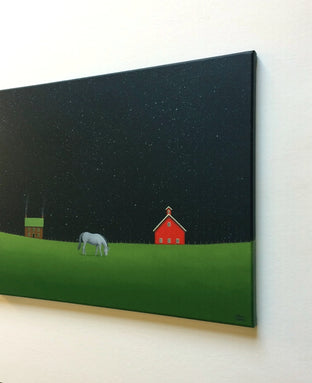 Original art for sale at UGallery.com | Under a Starlit Sky by Sharon France | $1,375 | acrylic painting | 16' h x 20' w | photo 2