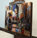 Original art for sale at UGallery.com | Nighttime in Florence by Jonelle Summerfield | $575 | oil painting | 9' h x 12' w | thumbnail 1