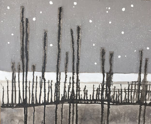 Original art for sale at UGallery.com | Night Time I by Pat Forbes | $740 | acrylic painting | 36' h x 36' w | photo 2