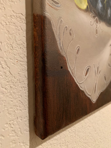 Grapes and Red Wine by Nikolay Rizhankov |  Context View of Artwork 