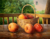 Original art for sale at UGallery.com | Summer. After Rain. by Nikolay Rizhankov | $1,300 | oil painting | 16' h x 20' w | thumbnail 1