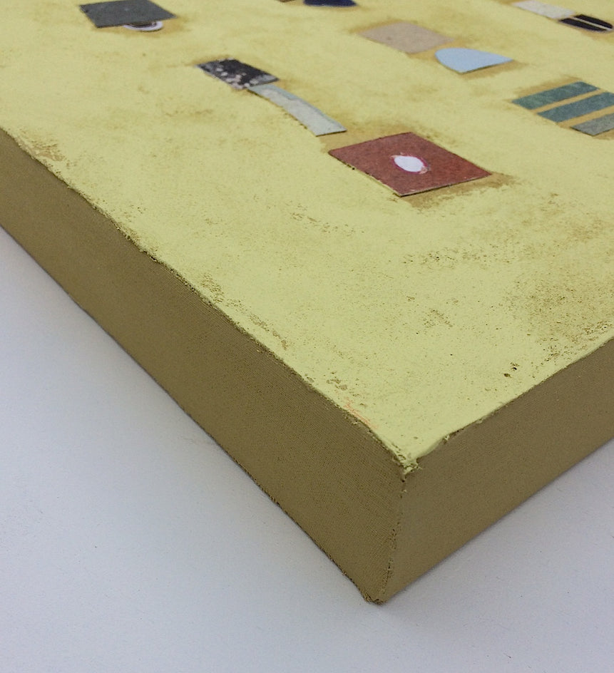 Nine Stations I by David Felix |  Side View of Artwork 