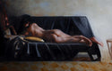 Original art for sale at UGallery.com | Matin by John Kelly | $3,000 | oil painting | 23.5' h x 36' w | thumbnail 1