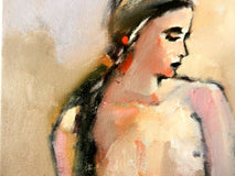 Original art for sale at UGallery.com | Nude by Mary Pratt | $525 | oil painting | 24' h x 12' w | thumbnail 4
