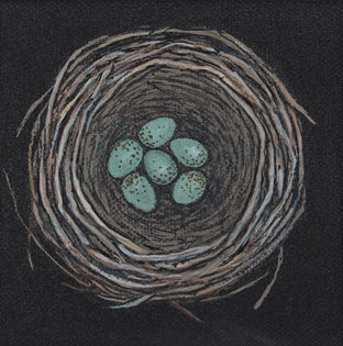 Nest, Speckled Eggs by Jennifer Ross |  Artwork Main Image 