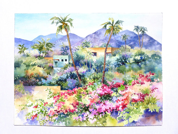 Oasis by Catherine McCargar |  Context View of Artwork 