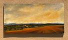 Original art for sale at UGallery.com | Ochre Field by Mandy Main | $2,600 | oil painting | 24' h x 48' w | thumbnail 3