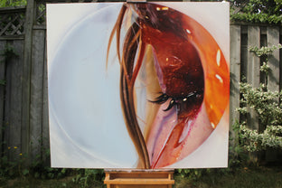 Original art for sale at UGallery.com | Oculus by David Shepherd | $15,750 | oil painting | 48' h x 44' w | photo 3