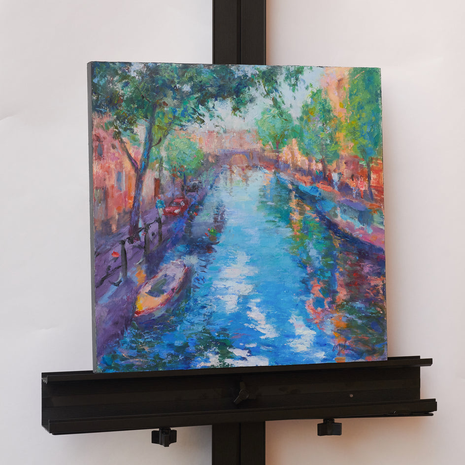 Lost in Reflections by Oksana Johnson |  Context View of Artwork 