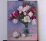 Original art for sale at UGallery.com | Magnolia Bouquet by Oksana Johnson | $1,400 | oil painting | 24' h x 18' w | thumbnail 3