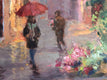 Original art for sale at UGallery.com | Venice Flower Shop by Oksana Johnson | $1,500 | oil painting | 16' h x 20' w | thumbnail 4
