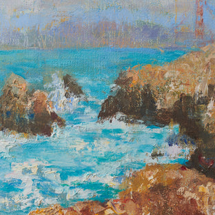 Original art for sale at UGallery.com | View from the Point by Oksana Johnson | $550 | oil painting | 8' h x 10' w | photo 4