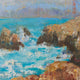 Original art for sale at UGallery.com | View from the Point by Oksana Johnson | $550 | oil painting | 8' h x 10' w | thumbnail 4
