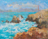 Original art for sale at UGallery.com | View from the Point by Oksana Johnson | $550 | oil painting | 8' h x 10' w | thumbnail 1