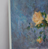 Original art for sale at UGallery.com | Yellow Roses and Italian Vase by Oksana Johnson | $1,200 | oil painting | 16' h x 20' w | thumbnail 2