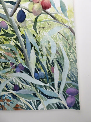 Olive Branch by Catherine McCargar |  Side View of Artwork 