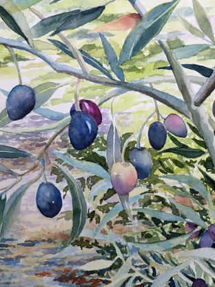 Olive Branch by Catherine McCargar |   Closeup View of Artwork 