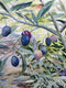 Original art for sale at UGallery.com | Olive Branch by Catherine McCargar | $875 | watercolor painting | 20' h x 14' w | thumbnail 4