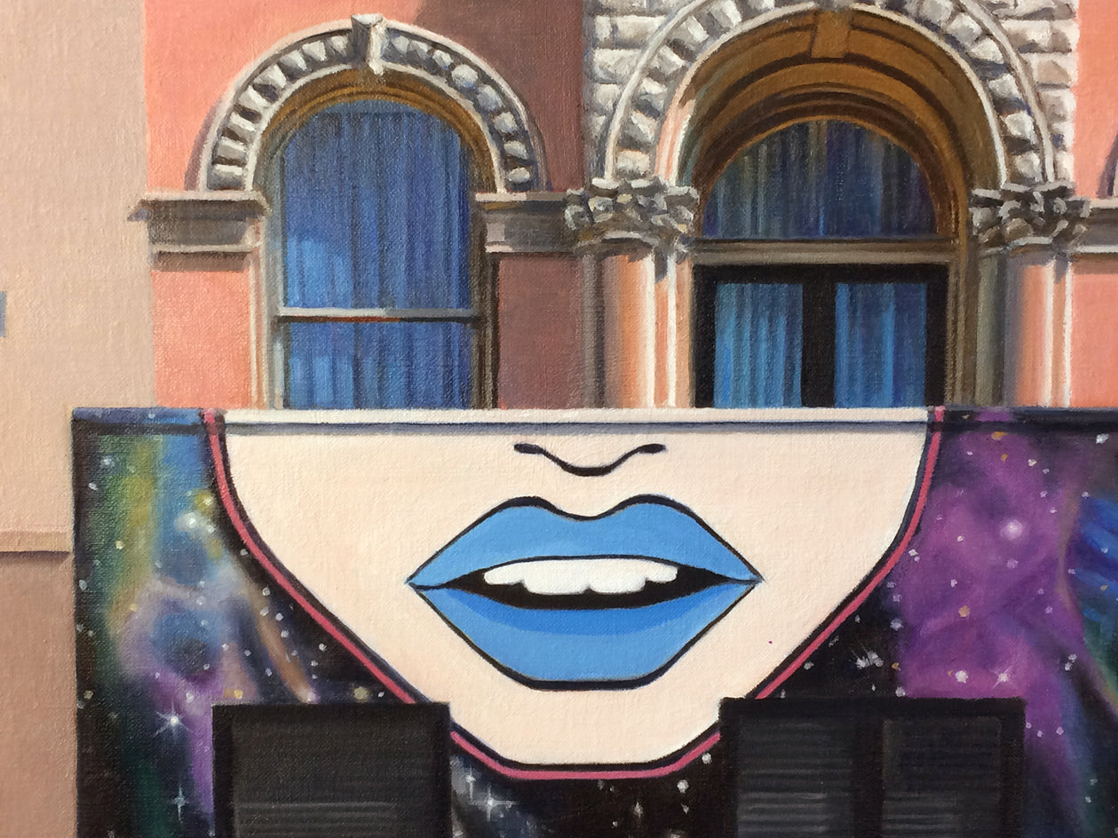 On St Marks Place by Nick Savides |  Closeup View of Artwork 