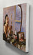 Original art for sale at UGallery.com | The Girl in the Mirror by Onelio Marrero | $700 | oil painting | 12' h x 16' w | thumbnail 2