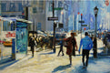 Original art for sale at UGallery.com | 58th And 5th by Onelio Marrero | $1,150 | oil painting | 18' h x 24' w | thumbnail 4