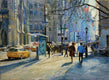 Original art for sale at UGallery.com | 58th And 5th by Onelio Marrero | $1,150 | oil painting | 18' h x 24' w | thumbnail 1