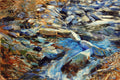 Original art for sale at UGallery.com | A Moraine at Hedden Park by Onelio Marrero | $750 | oil painting | 12' h x 18' w | thumbnail 1