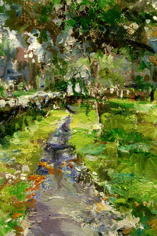 A Path at Glendalough by Onelio Marrero |   Closeup View of Artwork 