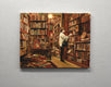 Original art for sale at UGallery.com | Among The Collectibles by Onelio Marrero | $600 | oil painting | 11' h x 14' w | thumbnail 3