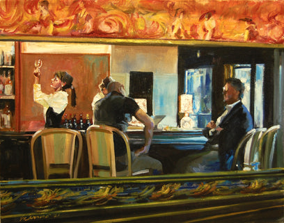 Art Deco Bistro by Onelio Marrero | Artwork Main Image