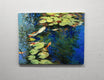 Original art for sale at UGallery.com | August Koi by Onelio Marrero | $900 | oil painting | 14' h x 18' w | thumbnail 3