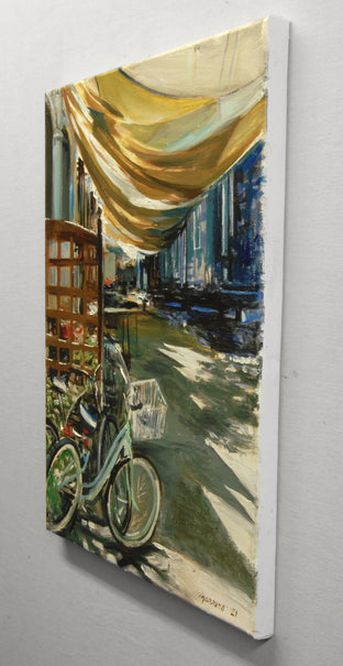 Bicycles by Onelio Marrero |  Side View of Artwork 