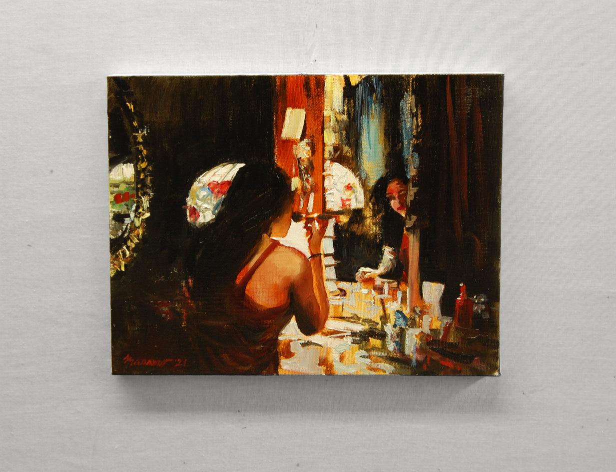 Study for Blush by Onelio Marrero |  Closeup View of Artwork 