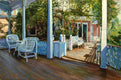 Original art for sale at UGallery.com | Cape May Porch: Angel of The Sea by Onelio Marrero | $2,050 | oil painting | 24' h x 36' w | thumbnail 1