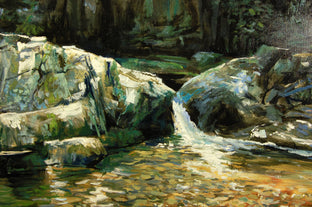 Cleft in the Boulders by Onelio Marrero |   Closeup View of Artwork 