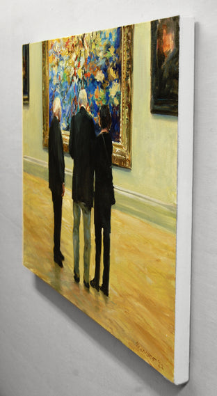 Original art for sale at UGallery.com | Critics and Jurors by Onelio Marrero | $1,000 | oil painting | 16' h x 20' w | photo 2