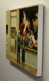Original art for sale at UGallery.com | Cupid and Psyche by Onelio Marrero | $675 | oil painting | 12' h x 16' w | thumbnail 2
