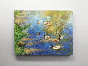 Ducks on the River by Onelio Marrero |  Context View of Artwork 