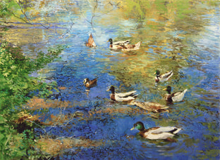 Ducks on the River by Onelio Marrero |  Artwork Main Image 