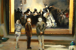 Examining El Jaleo by Onelio Marrero |   Closeup View of Artwork 
