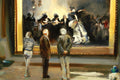 Original art for sale at UGallery.com | Examining El Jaleo by Onelio Marrero | $1,975 | oil painting | 24' h x 30' w | thumbnail 4
